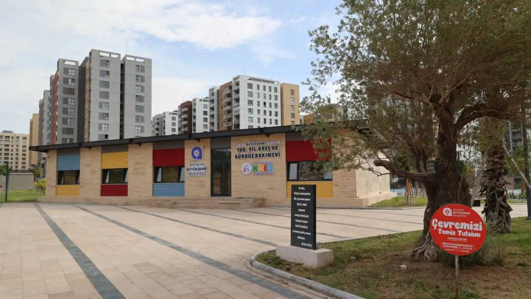 Antalya Büyükşehir’in Yeni Kreşi Açıldı! 6